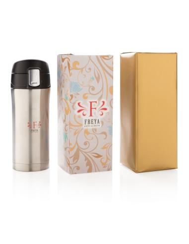 Tazza termica easy lock in acciaio riciclato RCS 300ml