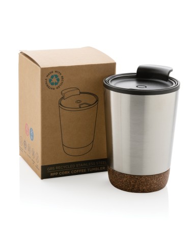 Tazza in sughero e acciaio riciclato GRS RPP 300ml