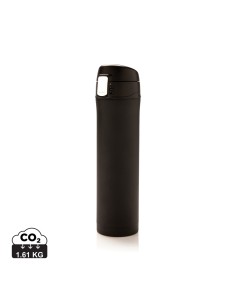 Bottiglia termica easy lock in acciaio riciclato RCS 450ml