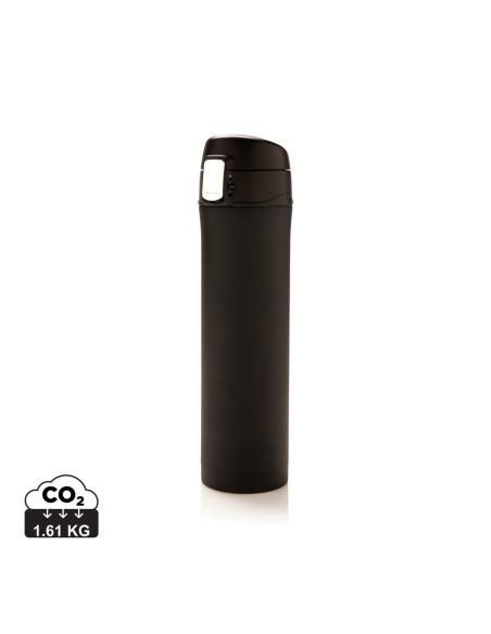 Bottiglia termica easy lock in acciaio riciclato RCS 450ml