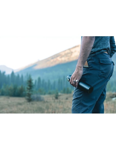 Bottiglia termica easy lock in acciaio riciclato RCS 450ml