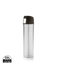 Bottiglia termica easy lock in acciaio riciclato RCS 450ml