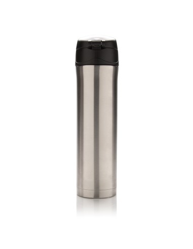 Bottiglia termica easy lock in acciaio riciclato RCS 450ml