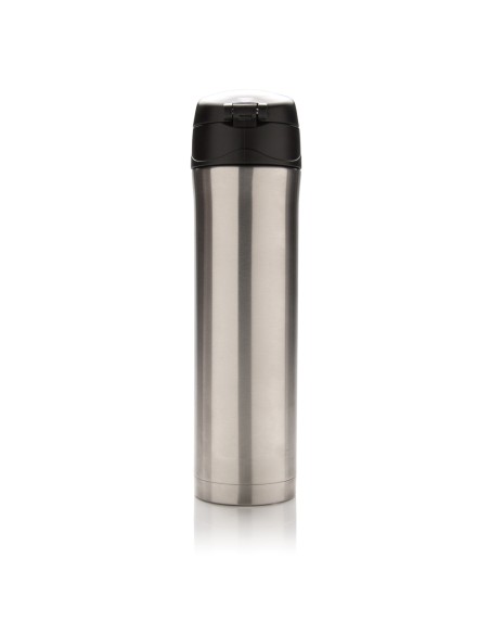Bottiglia termica easy lock in acciaio riciclato RCS 450ml