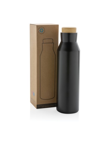 Bottiglia termica Gaia in acciaio riciclato RCS 600ml