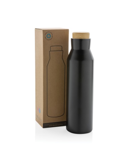 Bottiglia termica Gaia in acciaio riciclato RCS 600ml