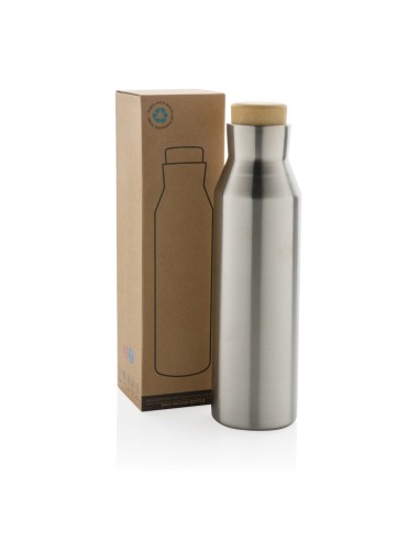 Bottiglia termica Gaia in acciaio riciclato RCS 600ml