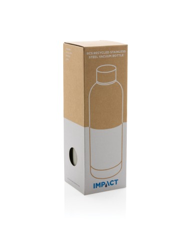 Bottiglia termica Impact in acciaio riciclato RCS 500ml