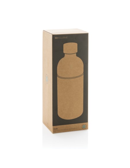 Bottiglia per bibite gassate certificata RCS