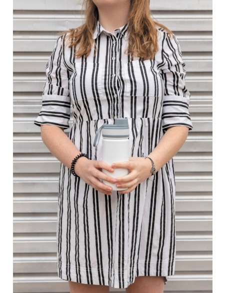 Bottiglia termica sportiva in acciaio inossidabile 550ml