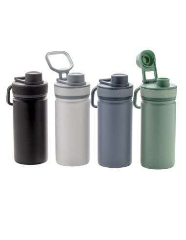 Bottiglia termica sportiva in acciaio inossidabile 550ml