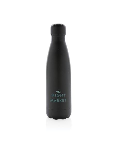 Bottiglia termica Solid in acciaio riciclato 500ml