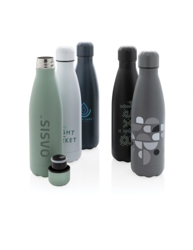 Bottiglia termica Solid in acciaio riciclato 500ml