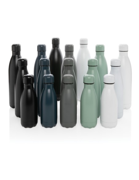 Bottiglia termica Solid in acciaio riciclato 500ml