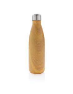 Bottiglia termica con texture wood 500ml