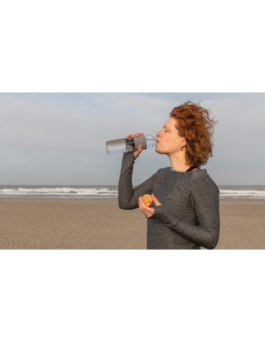 Bottiglia di vetro borosilicato Impact in bambù 750ml