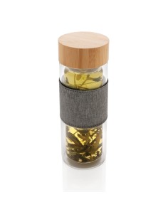Bottiglia termica Impact in vetro borosilicato 360ml