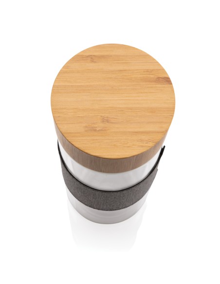 Bottiglia termica Impact in vetro borosilicato 360ml