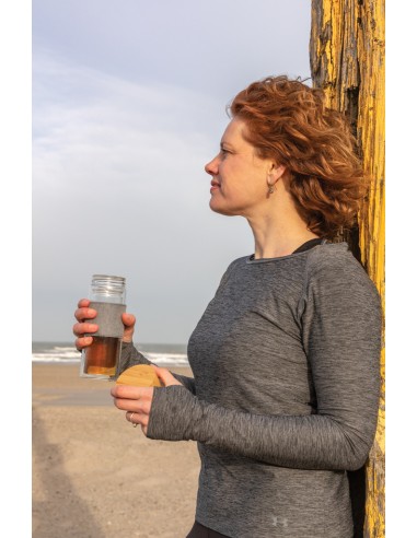 Bottiglia termica Impact in vetro borosilicato 360ml