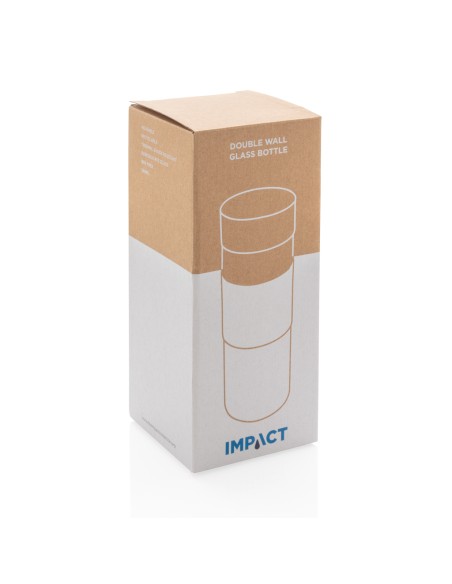 Bottiglia termica Impact in vetro borosilicato 360ml