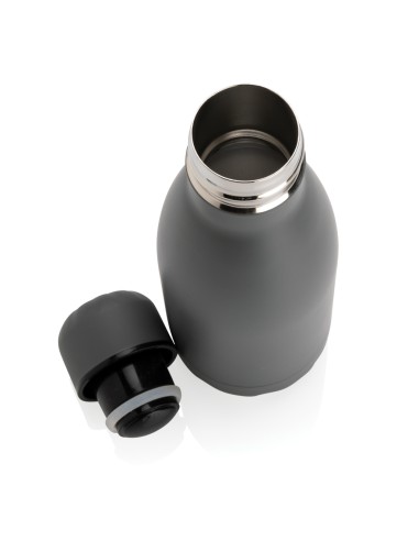 Bottiglia termica tinta unita in acciaio 260ml