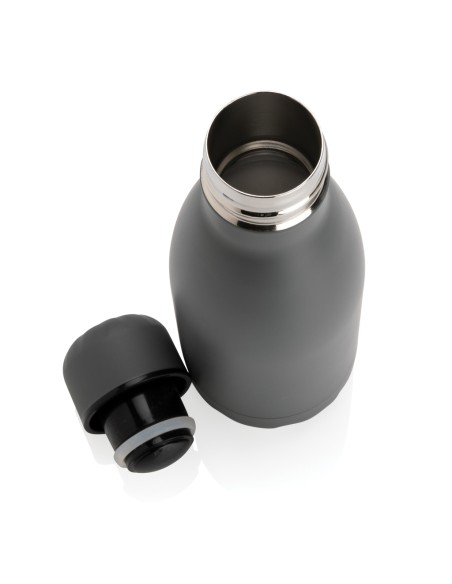 Bottiglia termica tinta unita in acciaio 260ml