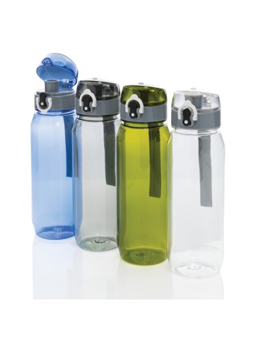 Bottiglia richiudibile Yade in rPET RCS antigoccia