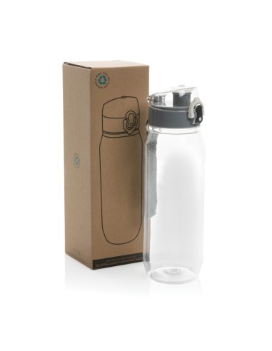 Bottiglia richiudibile Yade in rPET RCS antigoccia