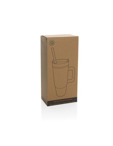 Tazza con manico Tana in plastica riciclata RCS 750ml
