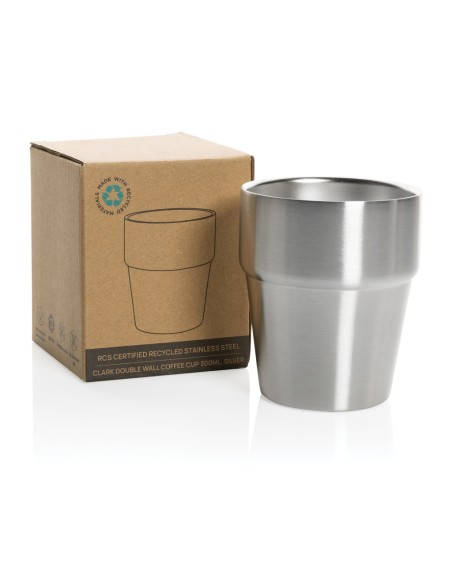 Tazza da caffè Clark a doppia parete RCS 300ml