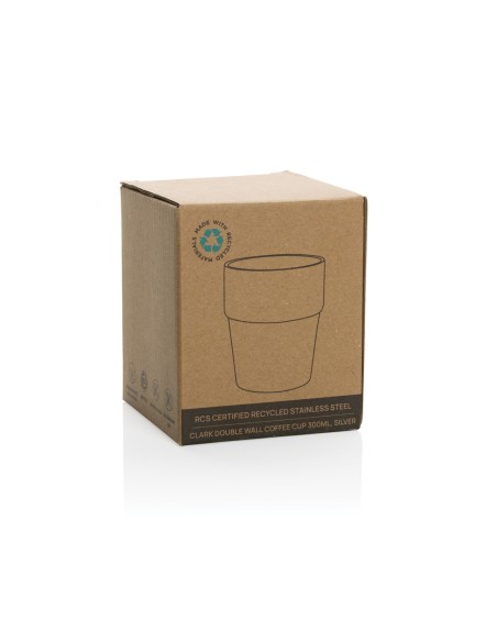 Tazza da caffè Clark a doppia parete RCS 300ml