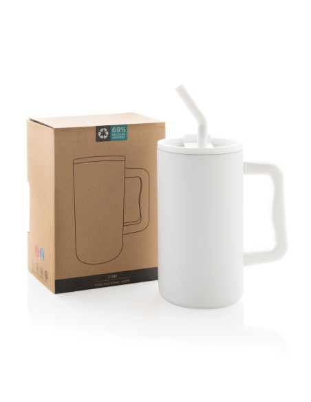 Tazza Cube in rAcciaio RCS 800ml