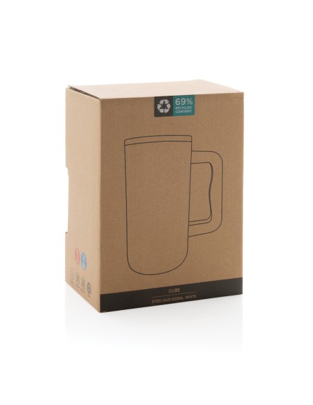 Tazza Cube in rAcciaio RCS 800ml
