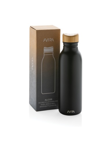Bottiglia Avira Alcor in acciaio riciclato RCS 600ml
