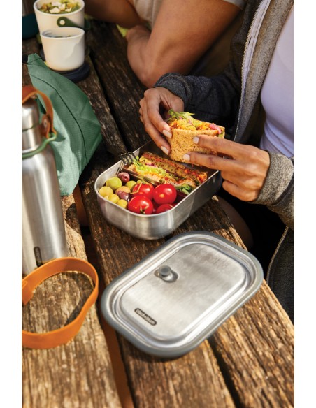 Portapranzo grande Black+Blum in acciaio