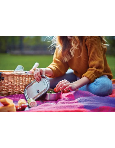 Portapranzo grande Black+Blum in acciaio