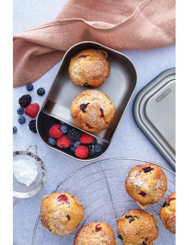 Portapranzo grande Black+Blum in acciaio