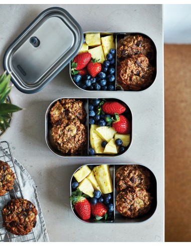 Portapranzo grande Black+Blum in acciaio