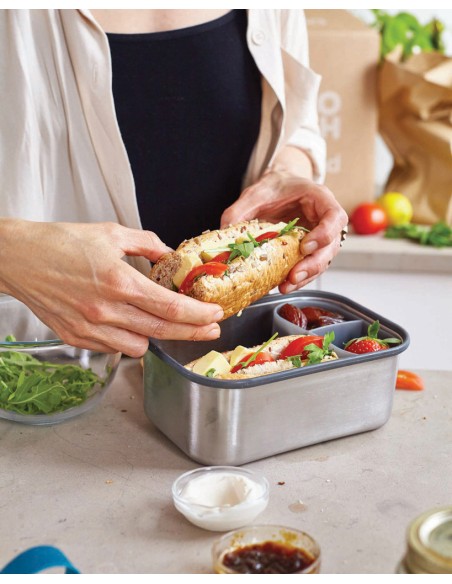 Porta sandwhich grande Black+Blum in acciaio