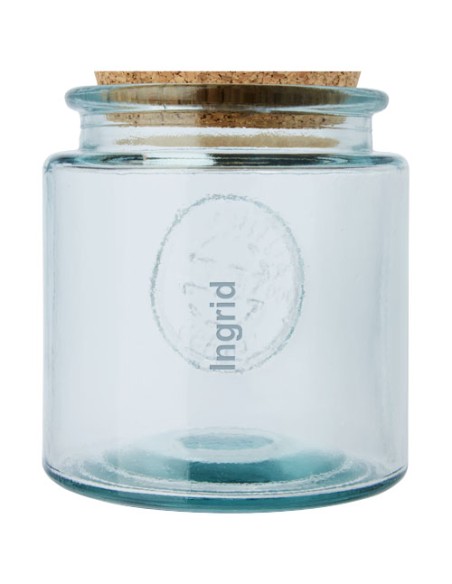 Set di 3 barattoli in vetro riciclato da 800 ml Aire