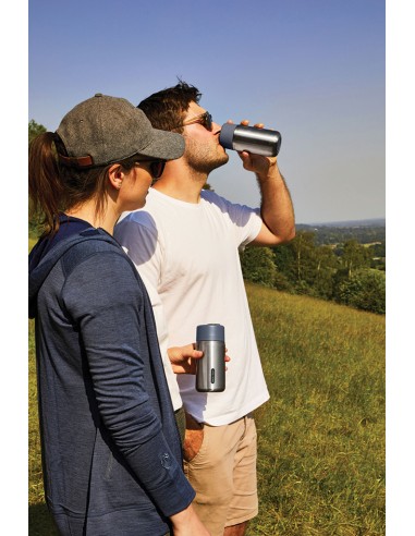 Tazza da viaggio termica Black+Blum in acciaio 340ml
