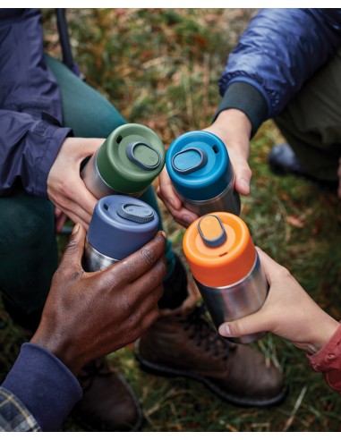 Tazza da viaggio termica Black+Blum in acciaio 340ml