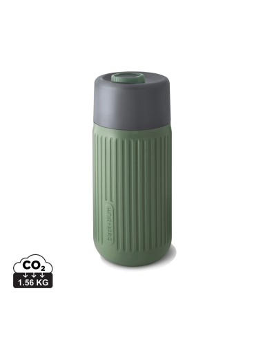 Bicchiere da viaggio Black+Blum in vetro 340ml
