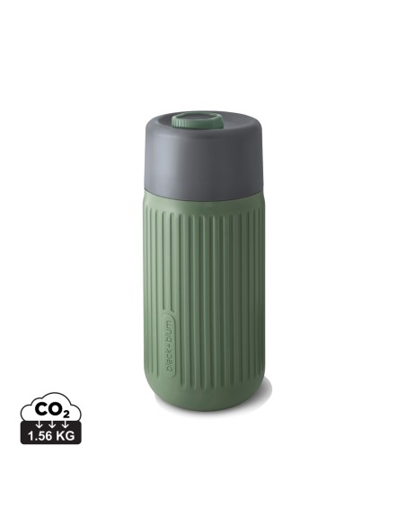 Bicchiere da viaggio Black+Blum in vetro 340ml