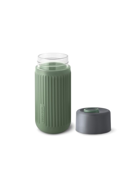 Bicchiere da viaggio Black+Blum in vetro 340ml