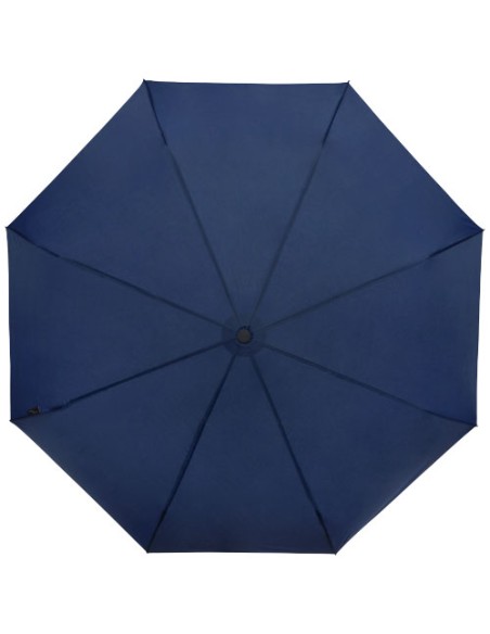 Ombrello pieghevole in PET riciclato antivento da 21" Birgit