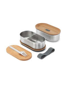 Portapranzo doppio Bento Black+Blum in acciaio