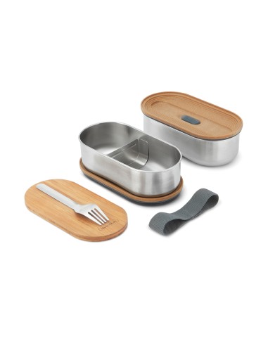 Portapranzo doppio Bento Black+Blum in acciaio