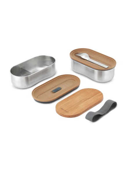 Portapranzo doppio Bento Black+Blum in acciaio