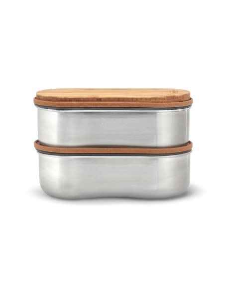 Portapranzo doppio Bento Black+Blum in acciaio